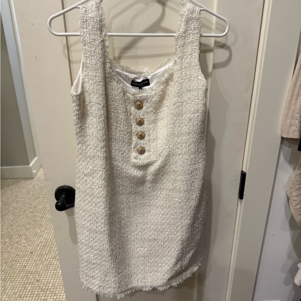 Generation Love Cream Textured Top